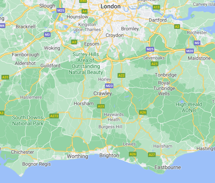 Location of Brighton