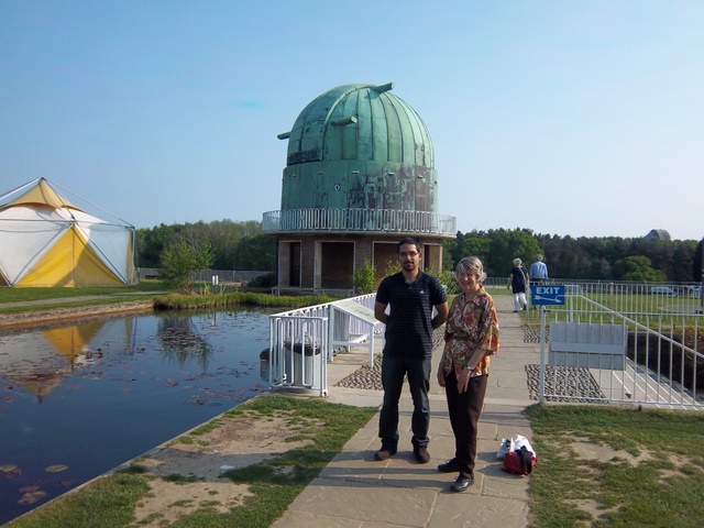 telescope dome at Herstmonceux