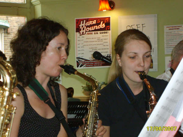Linda Atkinson and Elma Houghton
